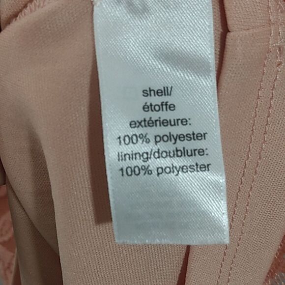 Maurices Women's Peach Lace Sleeveless Scoop Neck Empire Waist Dress XL - Picture 10 of 10